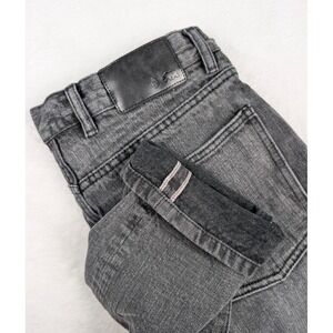 Taylor Stitch Slim Jeans Mens 29 Gray Wash Democrat Denim Selvedge Button Fly‎